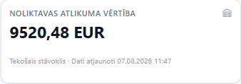 Atlikuma vērtība